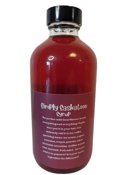 Simply Saskatoon Syrup