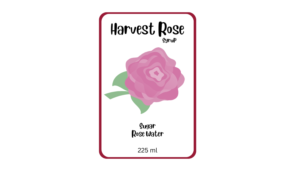 Harvest Rose Syrup